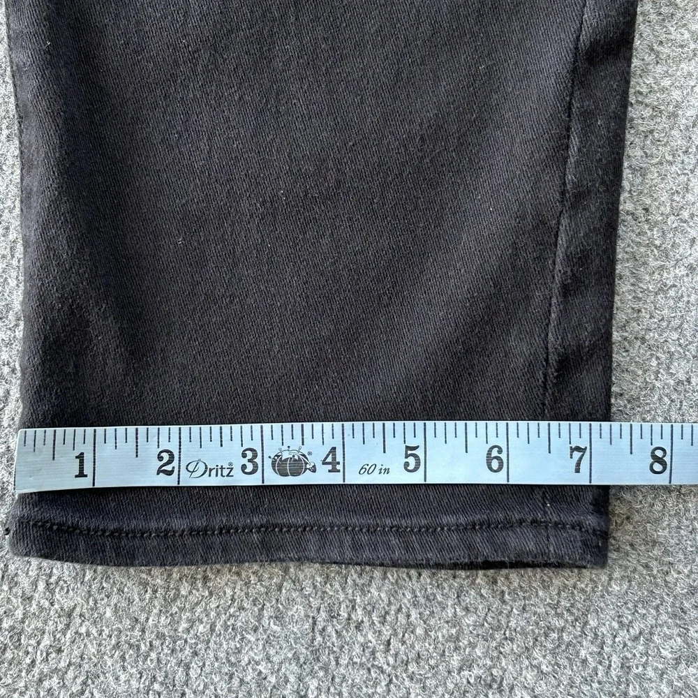 True Religion Geno Jeans Mens 36x30 Black Relaxed Slim Stretch Denim Horseshoe‎